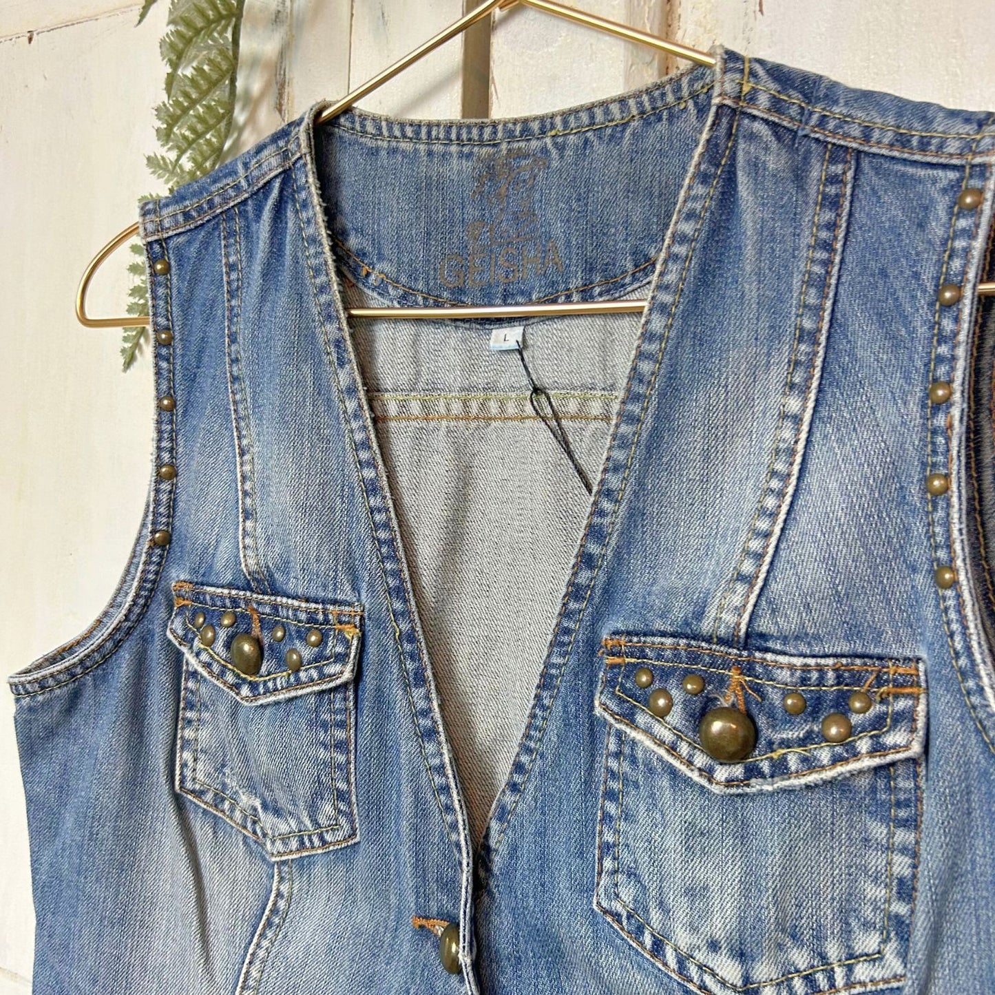 Spijkergilet, Maat L